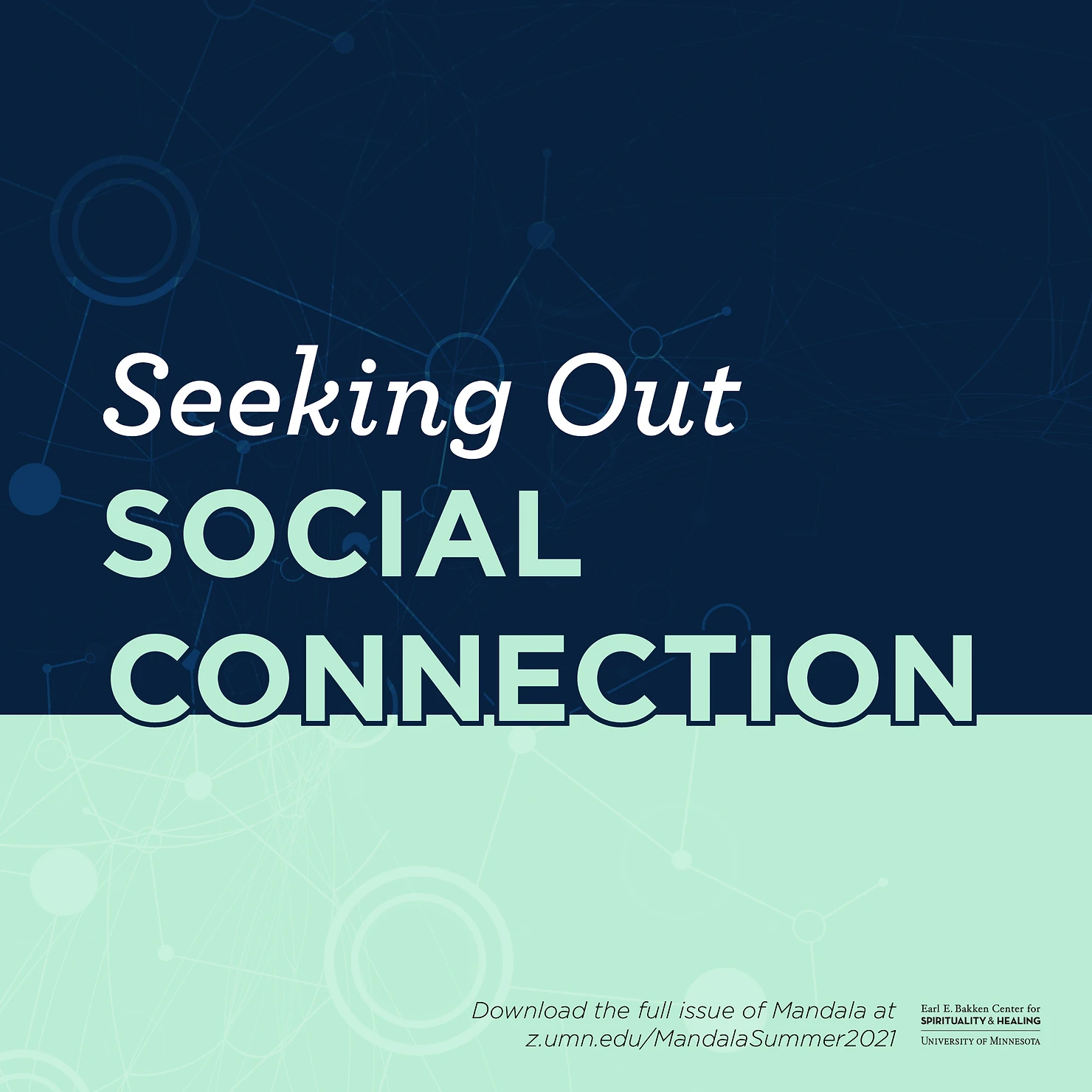 "Seeking out Social Connection"